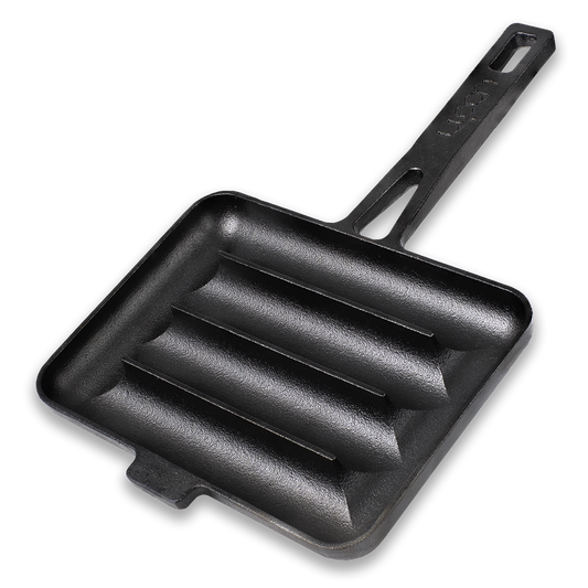 UPAN® The Cast Iron Sausage Fry Pan